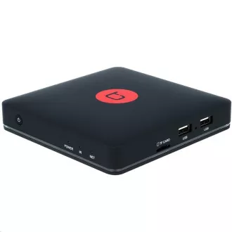 Techbite multimediálne centrum Flix TV Box 4K, Wi-Fi, LAN, HDMI, 2x USB, Android TV 8.0
