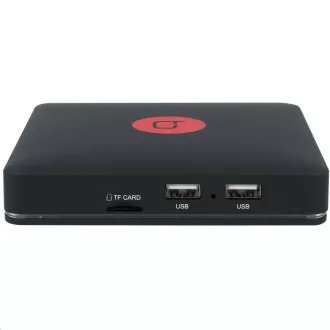 Techbite multimediálne centrum Flix TV Box 4K, Wi-Fi, LAN, HDMI, 2x USB, Android TV 8.0