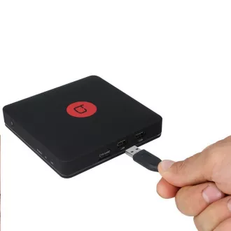 Techbite multimediálne centrum Flix TV Box 4K, Wi-Fi, LAN, HDMI, 2x USB, Android TV 8.0 Techbite multimediálne centrum Flix TV Box 4K, Wi-Fi, LAN, HDMI, 2x USB, Android TV 8.0