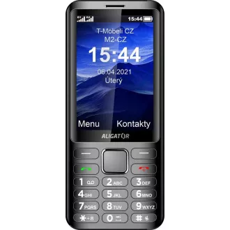 Aligator D950 Dual SIM, strieborná