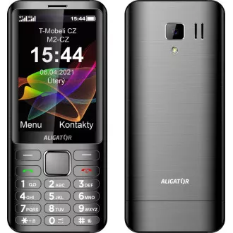 Aligator D950 Dual SIM, strieborná