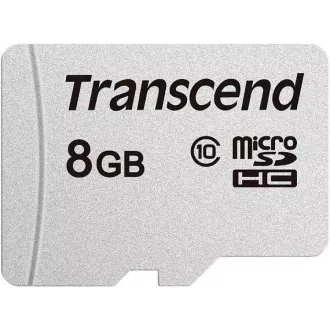 TRANSCEND MicroSDHC karta 8GB 300S, Class 10, bez adaptéra