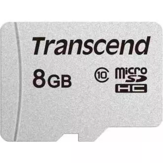 TRANSCEND MicroSDHC karta 8GB 300S, Class 10, bez adaptéra