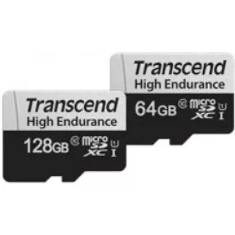 TRANSCEND MicroSDXC karta 64GB 350V, High Endurance TRANSCEND MicroSDXC karta 64GB 350V, High Endurance