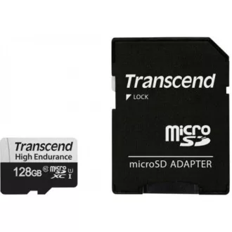 TRANSCEND MicroSDXC karta 128GB 350V, High Endurance