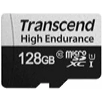 TRANSCEND MicroSDXC karta 128GB 350V, High Endurance