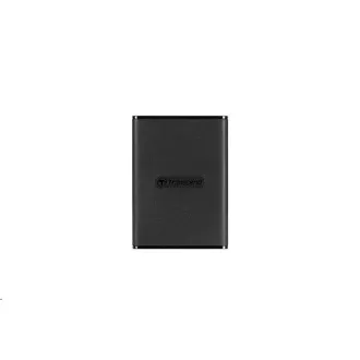 TRANSCEND externý SSD ESD270C 500GB, Portable, USB 3.1 Gen.2, Type C & A, 2 cables 520/460 MB/s, black/čierna TRANSCEND externý SSD ESD270C 500GB, Portable, USB 3.1 Gen.2, Type C & A, 2 cables 520/460 MB/s, black/čierna