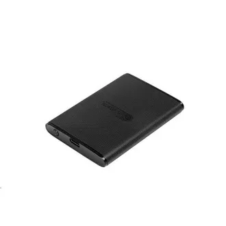 TRANSCEND externý SSD ESD270C 500GB, Portable, USB 3.1 Gen.2, Type C & A, 2 cables 520/460 MB/s, black/čierna TRANSCEND externý SSD ESD270C 500GB, Portable, USB 3.1 Gen.2, Type C & A, 2 cables 520/460 MB/s, black/čierna