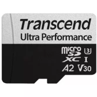 TRANSCEND MicroSDXC karta 128GB 340S, UHS-I U3 A2 Ultra Performácia 160/125 MB/s