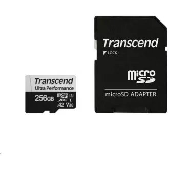 TRANSCEND MicroSDXC karta 256GB 340S, UHS-I U3 A2 Ultra Performácia 160/125 MB/s