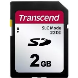 TRANSCEND SD karta 2GB SDC220, SLC mode, Wide Temp.
