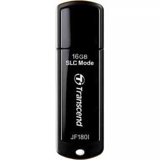 TRANSCEND Flash Disk 16GB JetFlash JF180I, SLC, USB 3.0 (R: 155/W: 135 MB/s), wide-temp, čierna