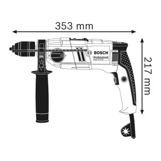 Bosch GSB 18-2 RE príklepová vŕtačka, 800 W, stena 18/14 mm, drevo 35/22 mm Bosch GSB 18-2 RE príklepová vŕtačka, 800 W, stena 18/14 mm, drevo 35/22 mm