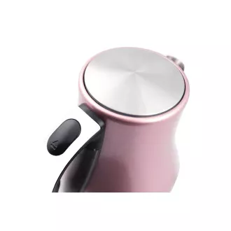 Orava VK-3715 Pink rýchlovarná kanvica, 1850-2200 W, dizajnová, 1.7 l, automatické vypnutie, ružová