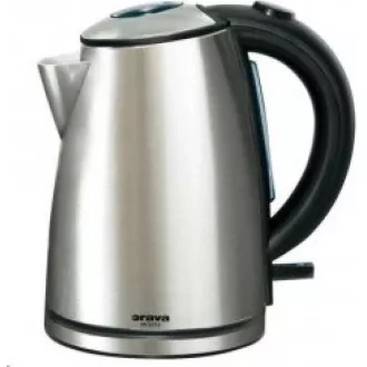 Orava VK-3712 rýchlovarná kanvica, 1600 W, 1.2 l, automatické vypnutie, strieborná
