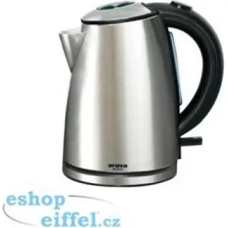 Orava VK-3712 rýchlovarná kanvica, 1600 W, 1.2 l, automatické vypnutie, strieborná