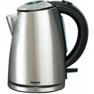 Orava VK-3712 rýchlovarná kanvica, 1600 W, 1.2 l, automatické vypnutie, strieborná