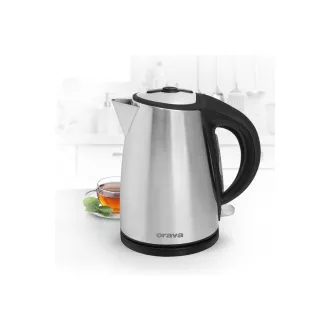 Orava VK-3717 rýchlovarná kanvica, 2000 W, 1.7 l, automatické vypnutie, strieborná