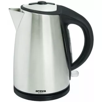 Orava VK-3717 rýchlovarná kanvica, 2000 W, 1.7 l, automatické vypnutie, strieborná