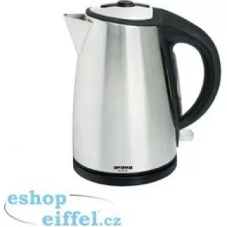 Orava VK-3717 rýchlovarná kanvica, 2000 W, 1.7 l, automatické vypnutie, strieborná
