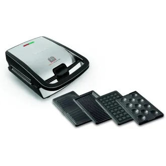 TEFAL SW854D16 Snack Collection 4v1 sendvičovač, 700 W, vymeniteľné platne, indikátor pripravenosti