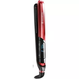 Remington S9600 žehlička na vlasy, rýchlonahrievanie, regulácia teploty, automatické vypnutie, červená Remington S9600 žehlička na vlasy, rýchlonahrievanie, regulácia teploty, automatické vypnutie, červená