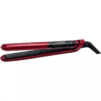 Remington S9600 žehlička na vlasy, rýchlonahrievanie, regulácia teploty, automatické vypnutie, červená Remington S9600 žehlička na vlasy, rýchlonahrievanie, regulácia teploty, automatické vypnutie, červená