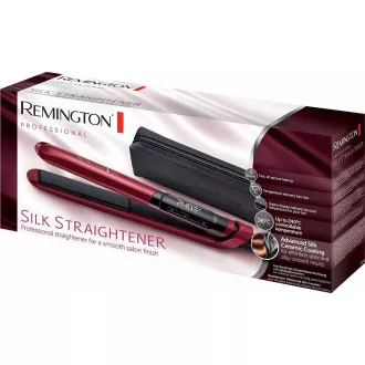Remington S9600 žehlička na vlasy, rýchlonahrievanie, regulácia teploty, automatické vypnutie, červená Remington S9600 žehlička na vlasy, rýchlonahrievanie, regulácia teploty, automatické vypnutie, červená