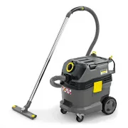 Karcher NT 30/1 Tact viacúčelový priemyselný vysávač, 1380 W, 30 l, 69 dB, 74 l/s, PES filter, kovové kolesá