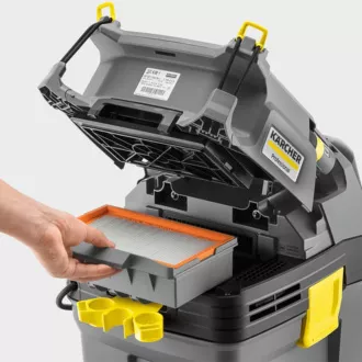 Karcher NT 30/1 Tact viacúčelový priemyselný vysávač, 1380 W, 30 l, 69 dB, 74 l/s, PES filter, kovové kolesá Karcher NT 30/1 Tact viacúčelový priemyselný vysávač, 1380 W, 30 l, 69 dB, 74 l/s, PES filter, kovové kolesá