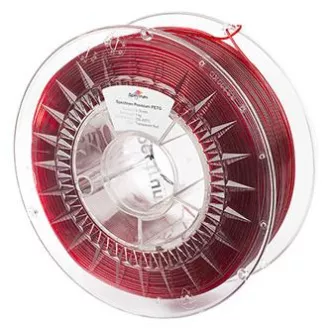 Spectrum Filament Premium PET-G 1000g, transparent red Spectrum Filament Premium PET-G 1000g, transparent red