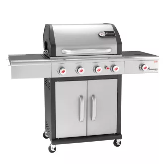 Landmann TRITON PTS 4.1 plynový gril (15 kW) strieborný Landmann TRITON PTS 4.1 plynový gril (15 kW) strieborný