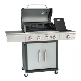 Landmann TRITON PTS 4.1 plynový gril (15 kW) strieborný Landmann TRITON PTS 4.1 plynový gril (15 kW) strieborný
