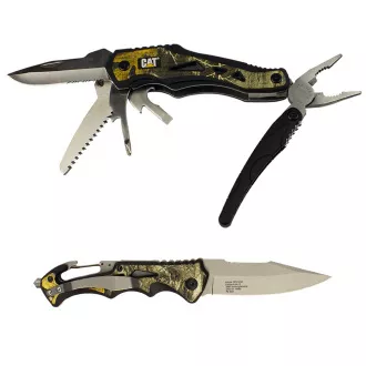 Caterpillar Darčeková multifunkčná sada, nôž a multitool CT240358
