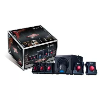 GENIUS repro GX GAMING SW-G5.1 3500/ 5.1/ 80W/ Čierne, DO GENIUS repro GX GAMING SW-G5.1 3500/ 5.1/ 80W/ Čierne, DO
