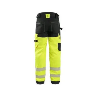 Nohavice CXS BENSON výstražné, pánske, žlto-čierne, veľ. 52