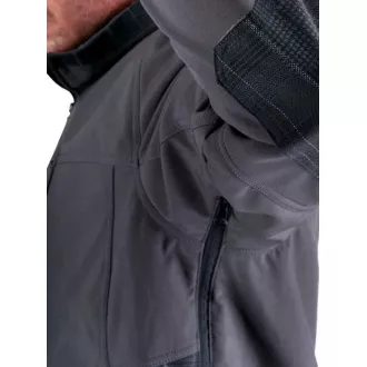OLZA softshellová bunda šedá XXXL OLZA softshellová bunda šedá XXXL
