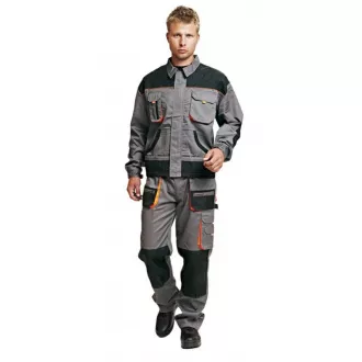 FF CARL BE-01-002 bunda červená/čierna 60