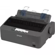 EPSON tlačiareň ihličková LX-350, A4, 9 ihiel, 347 zn / s, 1 + 4 kópiu, USB 2.0, LPT, RS232