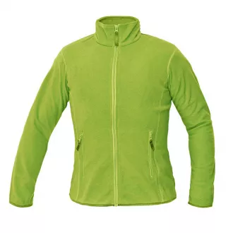GOMTI bunda fleece dámska limetková XXL