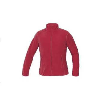 GOMTI bunda fleece dámska červená L