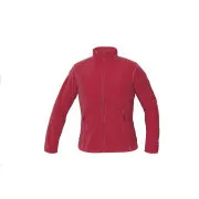 GOMTI bunda fleece dámska červená XXL