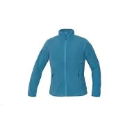 GOMTI bunda fleece dámska sv. modrá XS