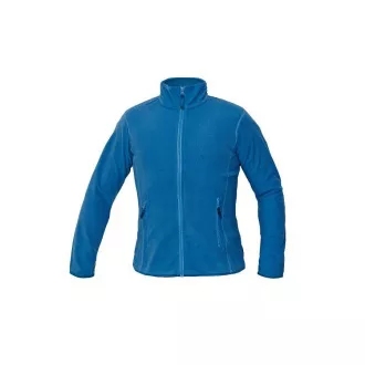 GOMTI bunda fleece dámska čierna XS