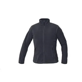 GOMTI bunda fleece dámska čierna S