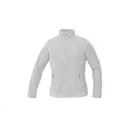 GOMTI bunda fleece dámska biela XS
