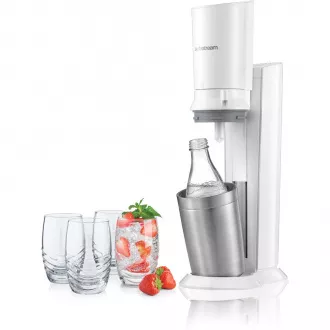 Crystal White výrobník perlivej vody SODA