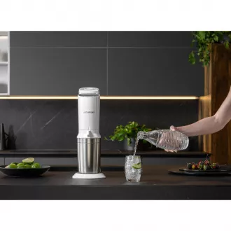 Crystal White výrobník perlivej vody SODA