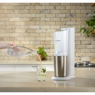 Crystal White výrobník perlivej vody SODA