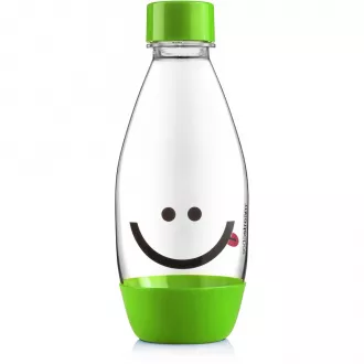 Fľaša detská 0.5l Smajlík zelená SODA